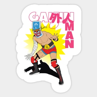 gaijin man! Sticker